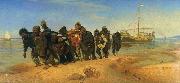 Burlaks on Volga, Ilya Repin